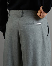 Pantalone Wide Fit in lana