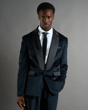 Giacca Sartoriale in velluto e raso