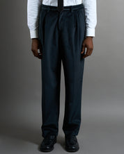 Pantalone da smoking in velluto