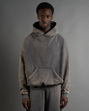 Felpa Uniform con cappuccio Effetto Old