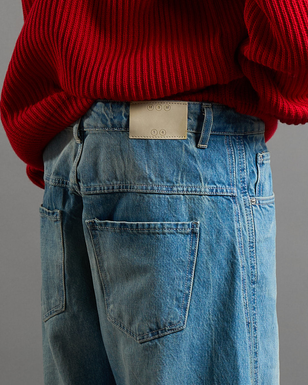 Denim Baggy Fit con cucitura limited edition