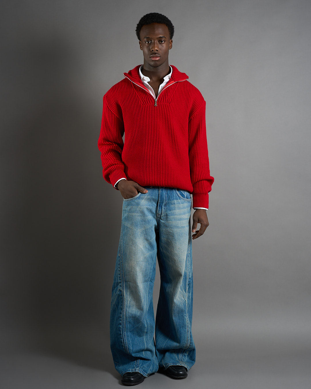 Denim Baggy Fit con cucitura limited edition