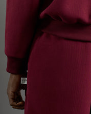 Pantalone in tuta a taglio vivo