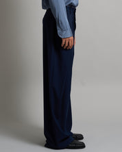 Pantalone Wide Fit con pieghe