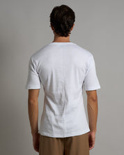 T-shirt Girocollo in costina Mezza manica