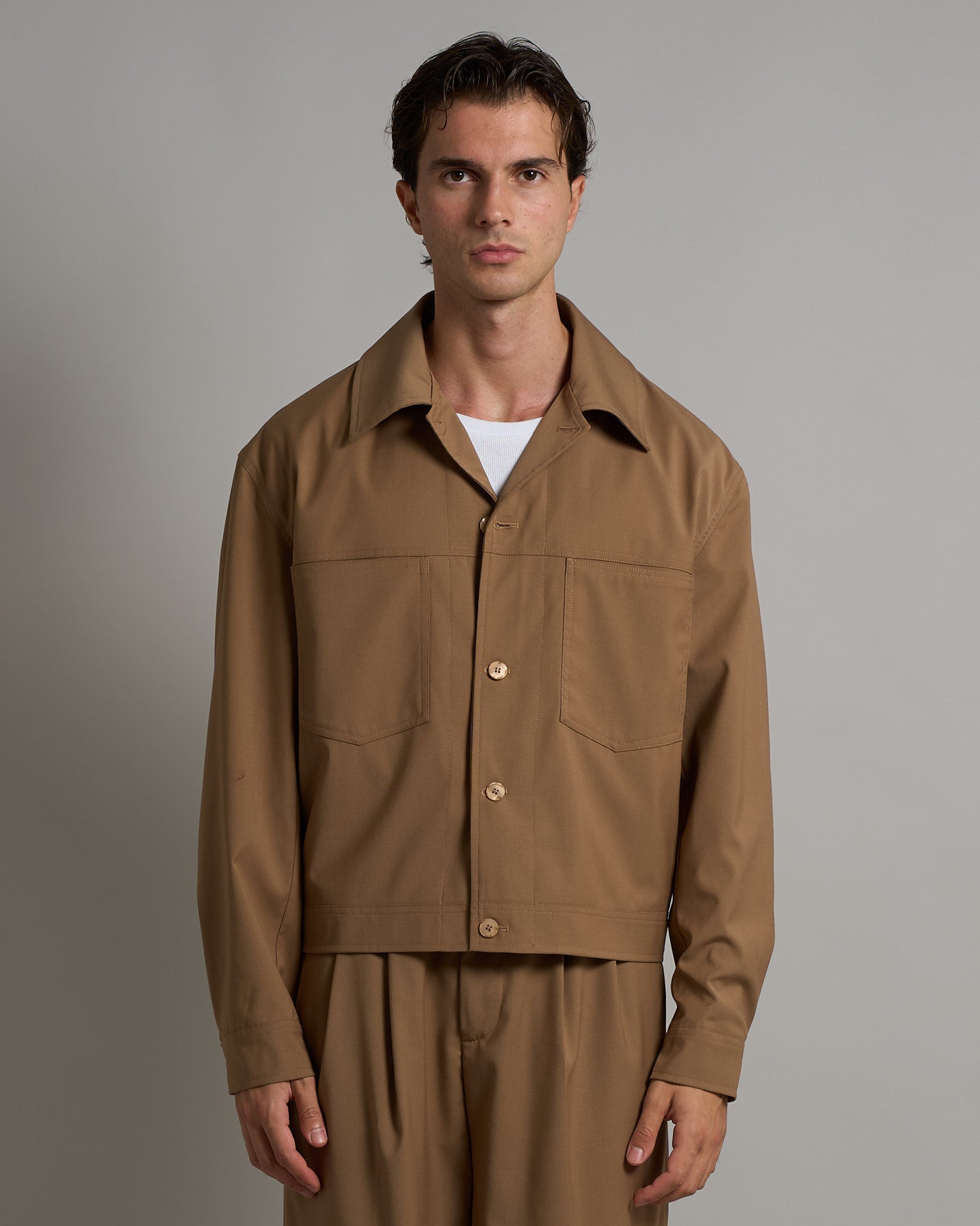 Giubbotto Foderato Strutturato