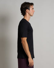 T-shirt Girocollo in costina Mezza manica