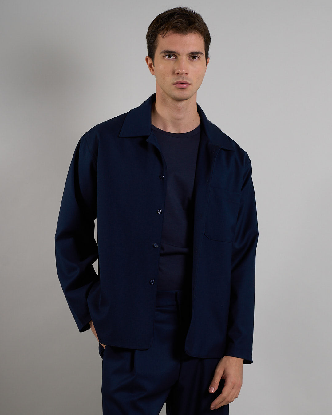 Giacca Camicia Strutturata