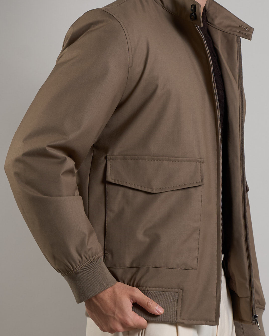 College Jacket with zip