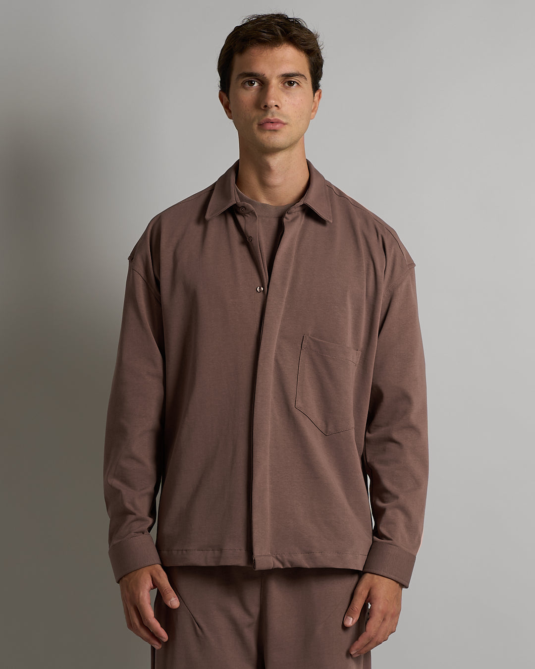 Camicia Over in cotone 270gr