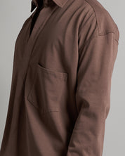 Camicia Over in cotone 270gr