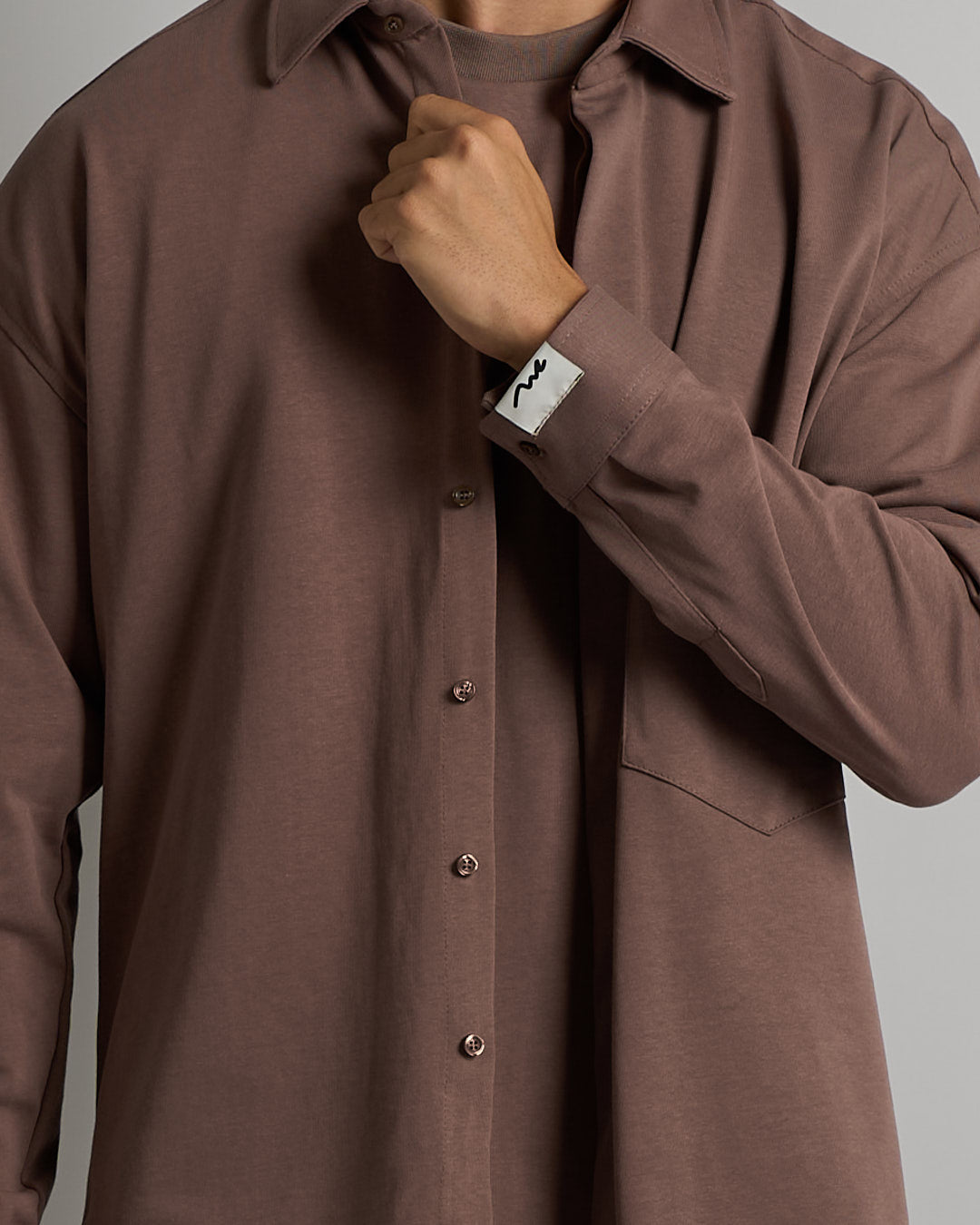 Camicia Over in cotone 270gr