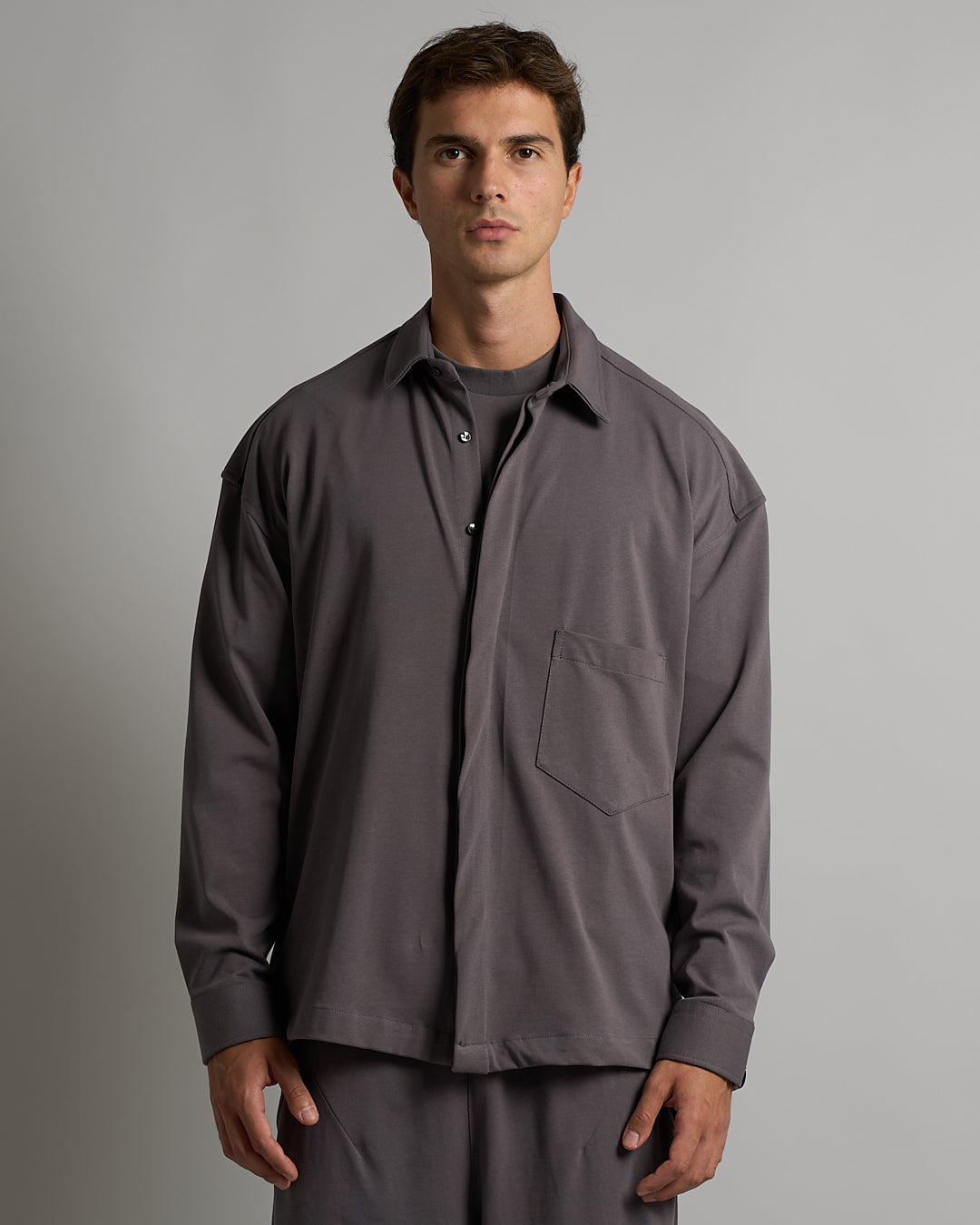 Camicia Over in cotone 270gr