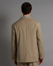 Giacca Sartoriale Doppiopetto Fango