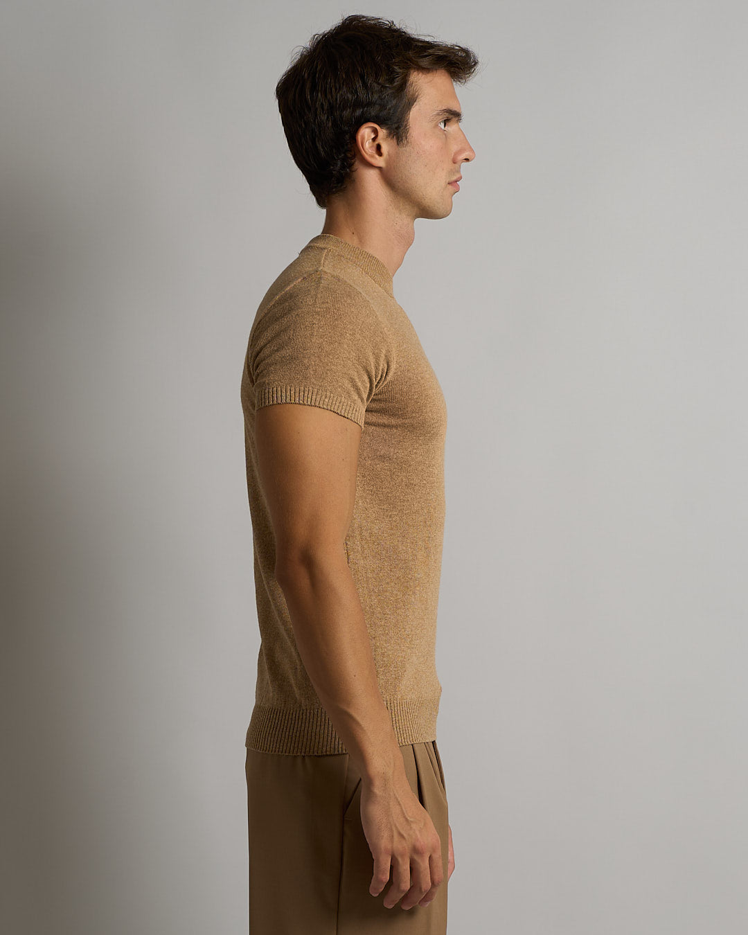 T-Shirt mezza manica in filo