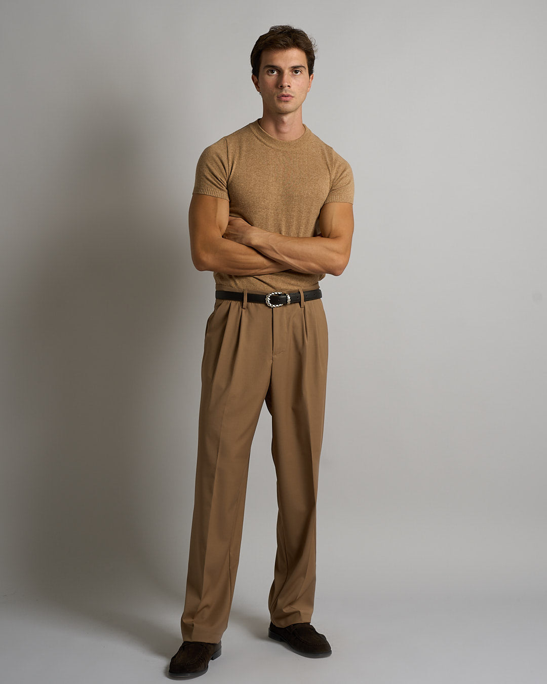 T-Shirt mezza manica in filo