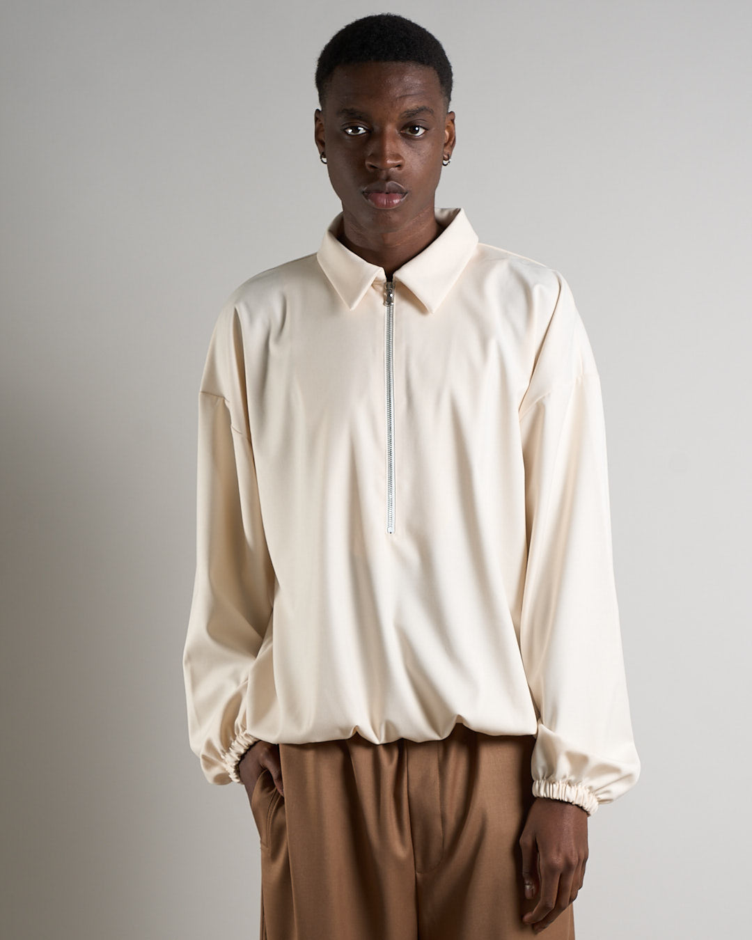 Polo da coordinato con zip