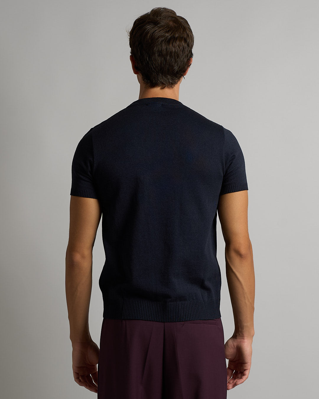 T-Shirt mezza manica in filo