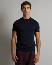 T-Shirt mezza manica in filo