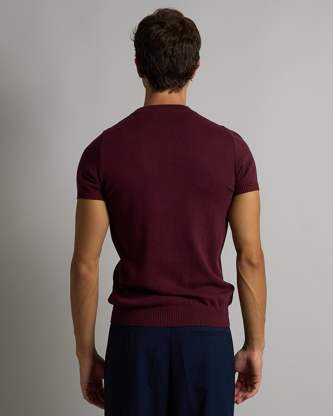 T-Shirt mezza manica in filo