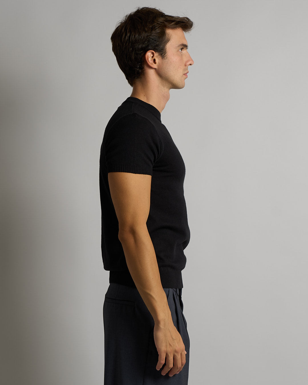 T-Shirt mezza manica in filo