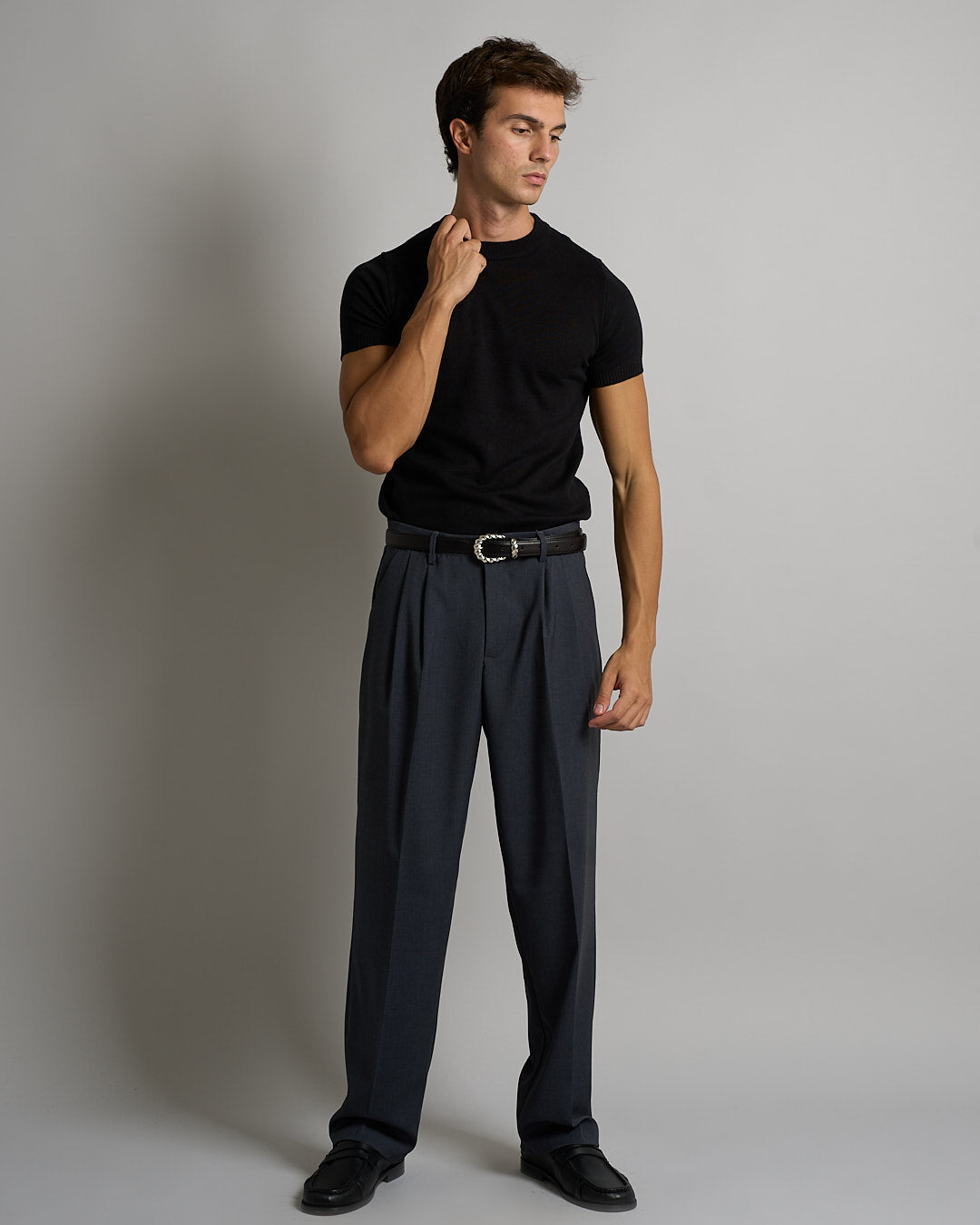 T-Shirt mezza manica in filo