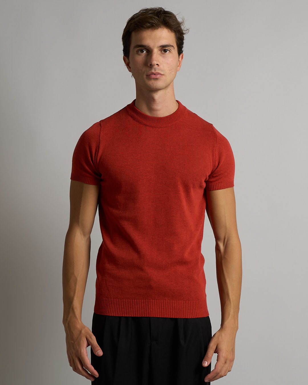 T-Shirt mezza manica in filo