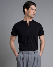 T-shirt Serafino Slim Fit