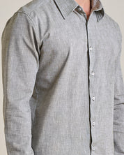 Camicia sartoriale in lino
