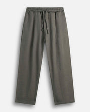 Pantalaccio jogger gamba larga in lino