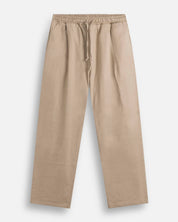 Pantalaccio jogger gamba larga in lino