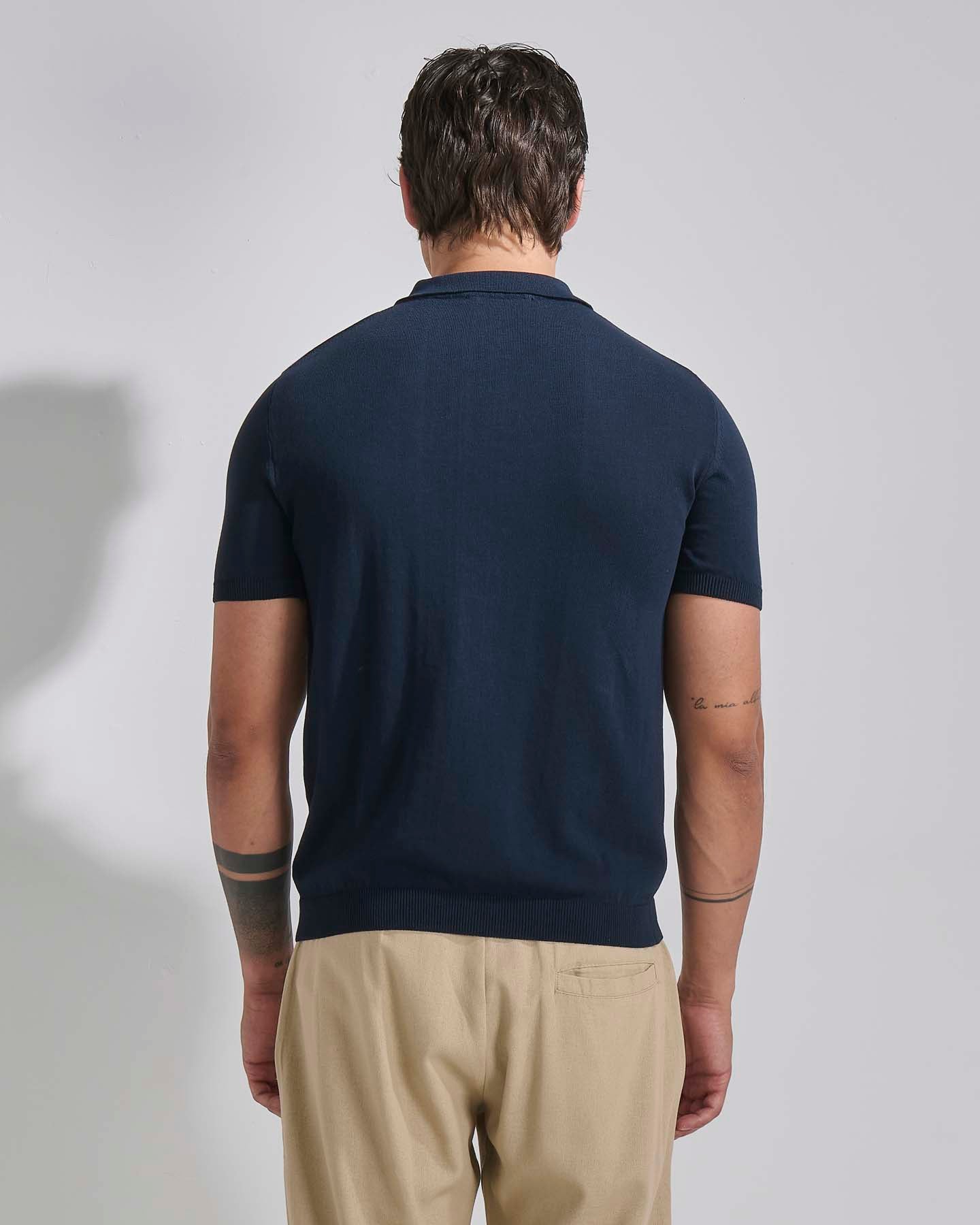 Polo in puro cotone naturale
