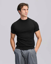 T-Shirt mezza manica in filo