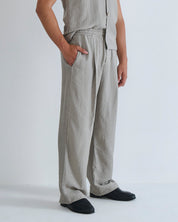 Pantalaccio misto lino da coordinato
