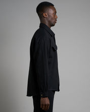 Camicia Giacca Con Rotture Oversize