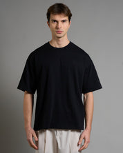 T-Shirt Msm Studio con ricamo in tinta