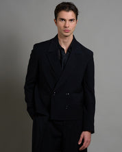 Giacca cropped doppiopetto