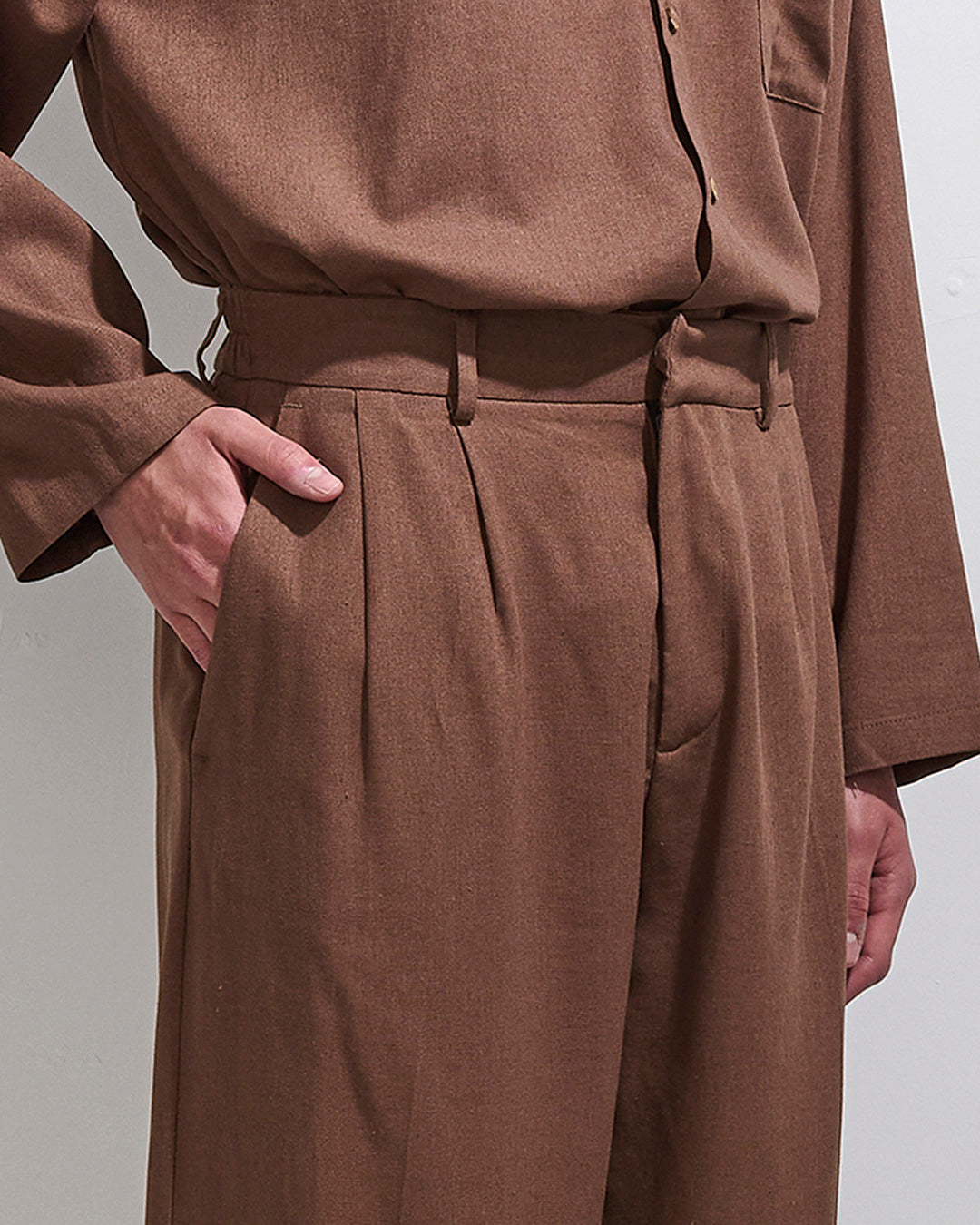 Pantalone da completo in lino limited edition