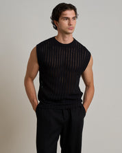 Gilet in filo fluttuante