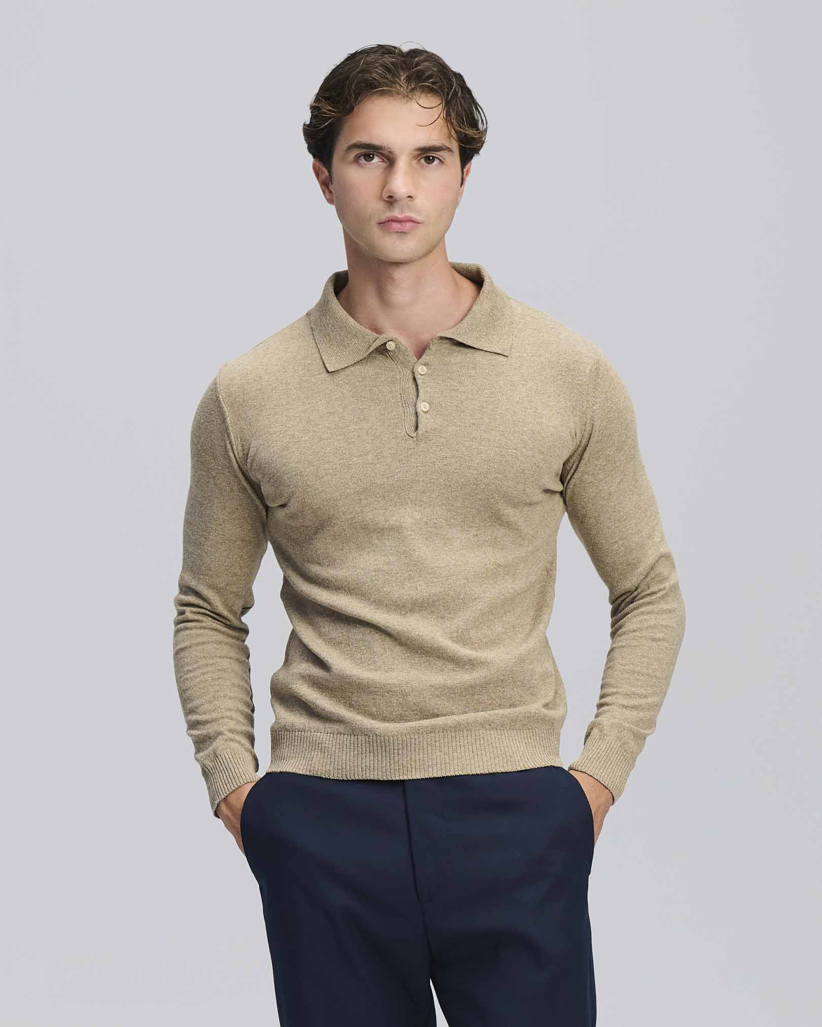 Polo rasata basic