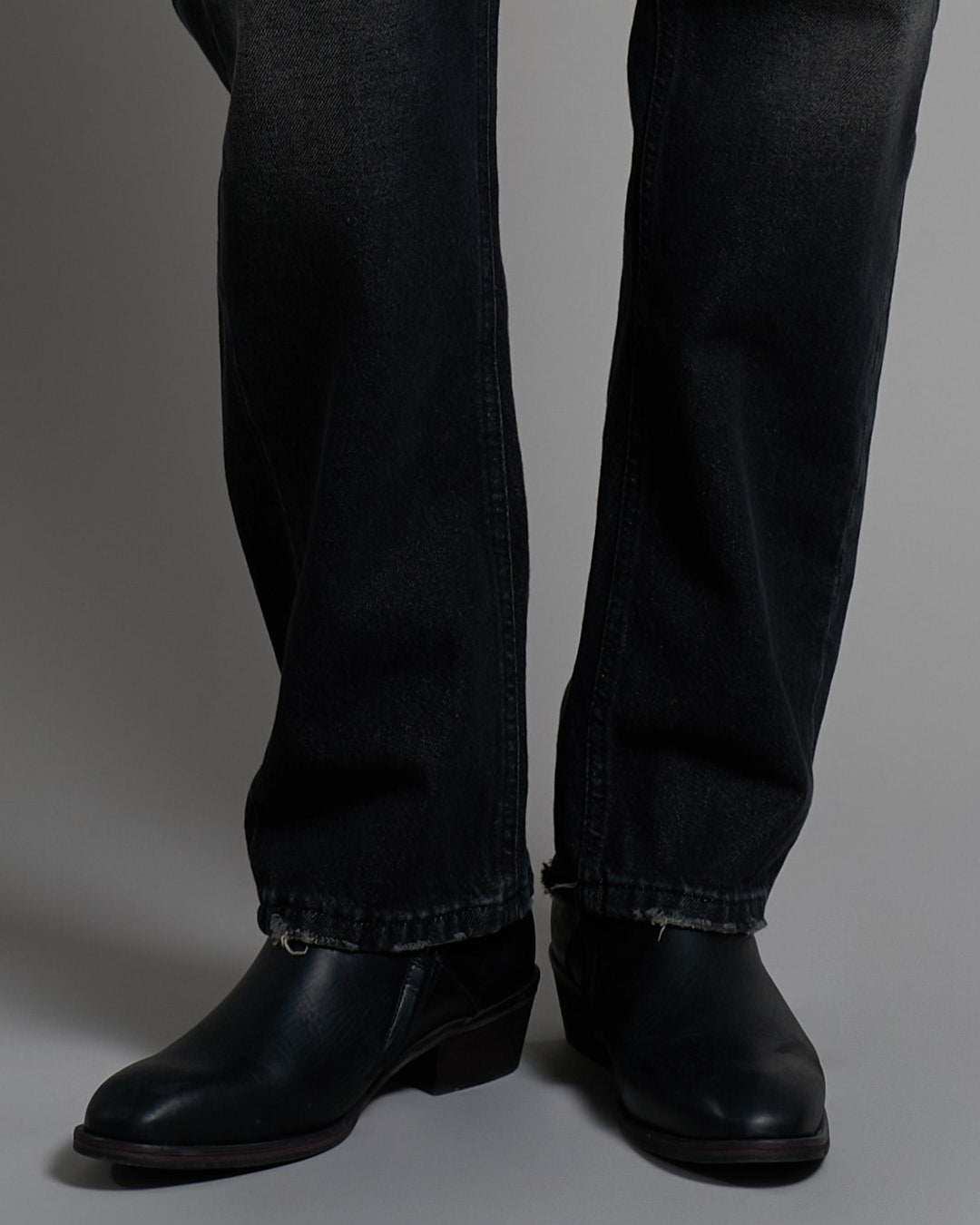 Jeans Straight Fit Stone Wash Sabbiato