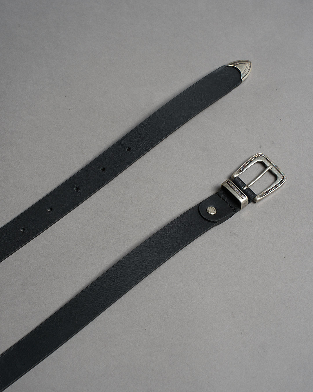 Cintura in pelle con trittico