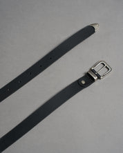 Cintura in pelle con trittico