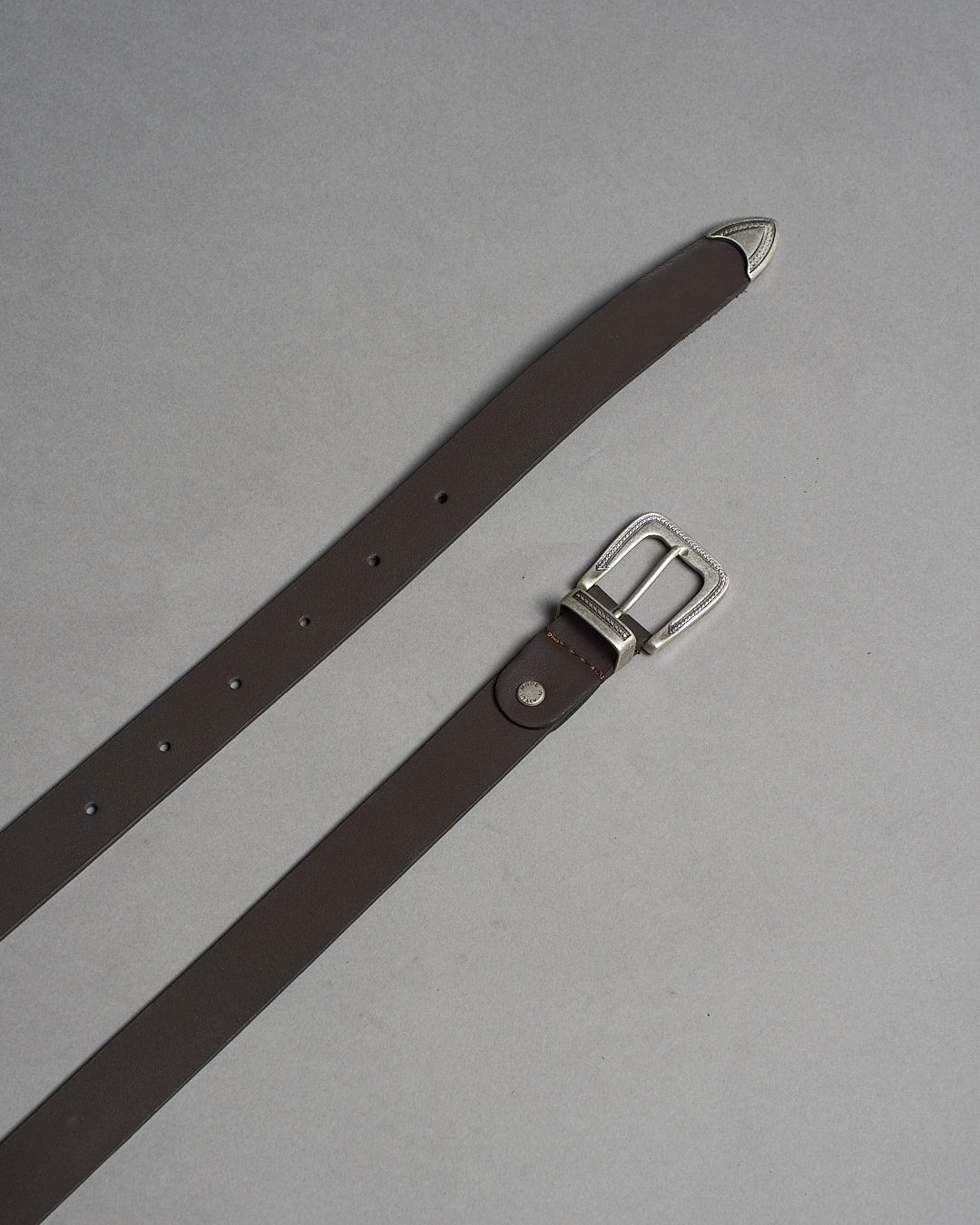 Cintura in pelle con trittico