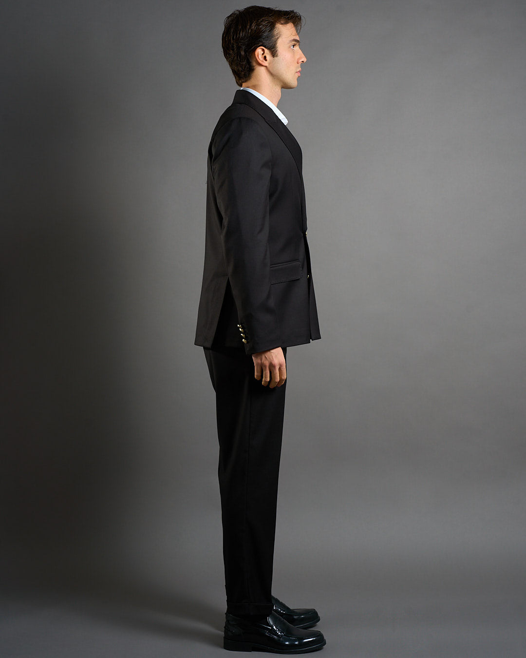 Abito Sartoriale doppiopetto bottone gioiello