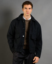 Giubbino in panno imbottito