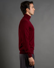 Maglioncino Collo alto in lana merinos