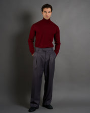 Maglioncino Collo alto in lana merinos