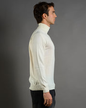 Maglioncino Collo alto in lana merinos