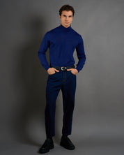 Maglioncino Collo alto in lana merinos